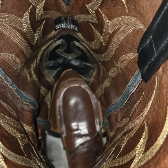 Nocona Men's Cowboy Boots Size 14 - Picture 8 of 14